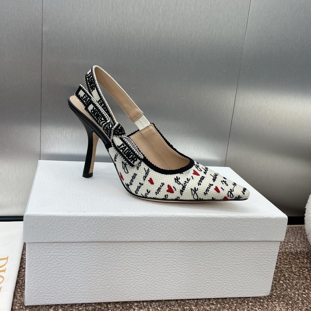 Dior J'Adior Dioramour Slingback Pump - FashionPlug