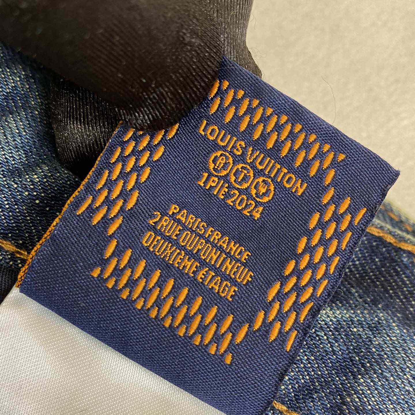 Louis Vuitton Washed Denim Workwear Pants   1AFWYZ - FashionPlug