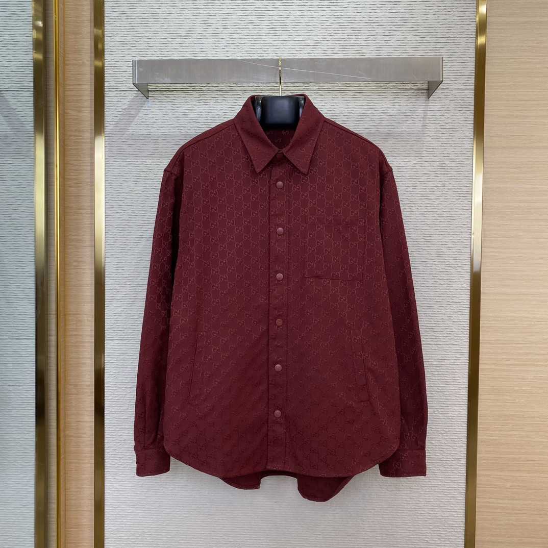 Gucci GG Canvas Shirt - FashionPlug