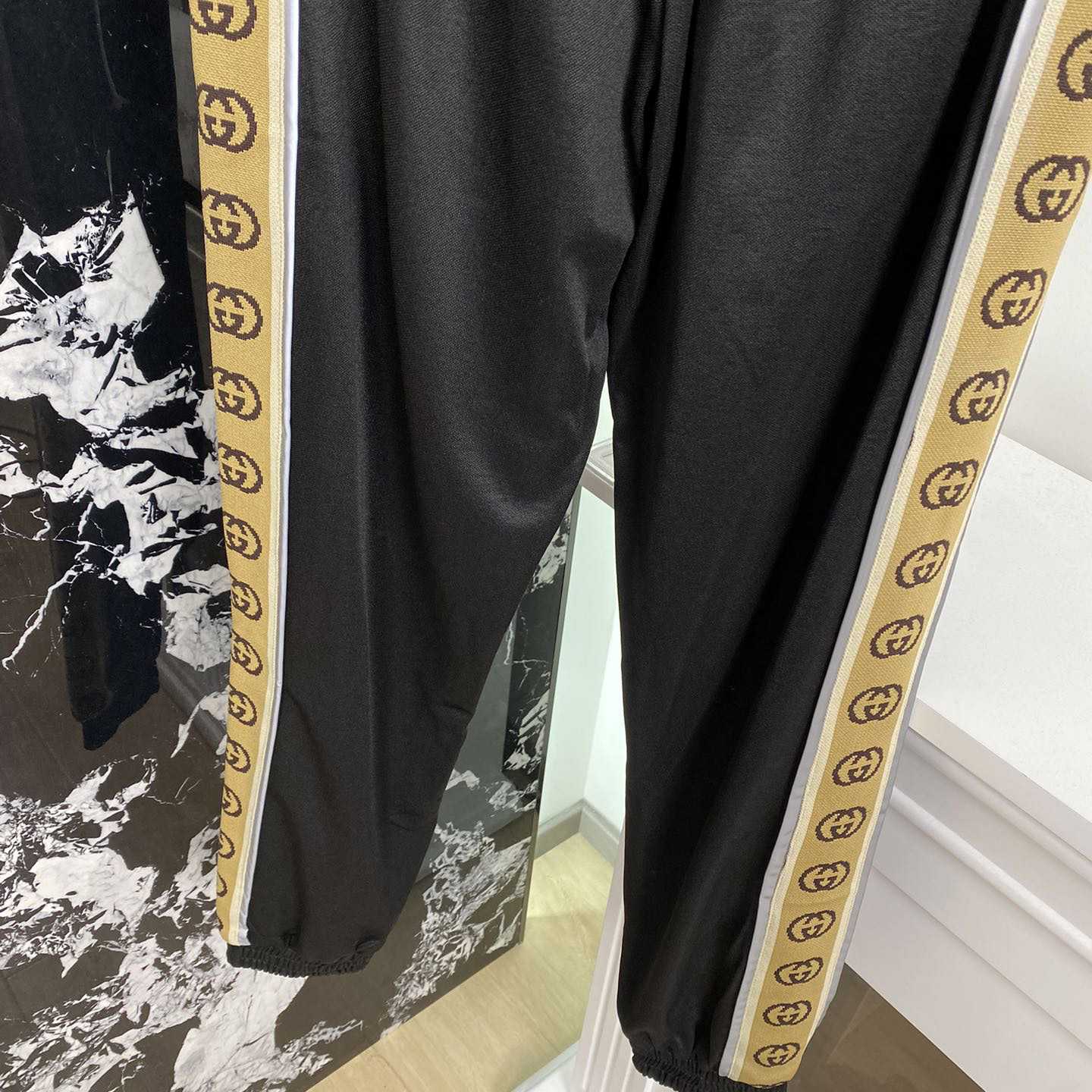 Gucci Technical Jersey Trackpants - FashionPlug