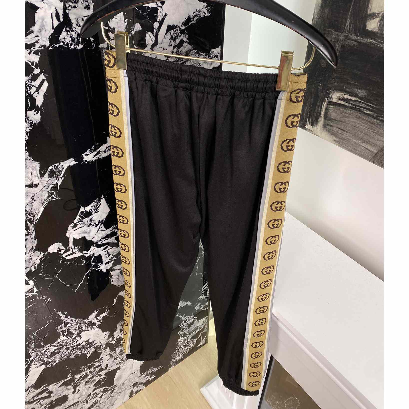 Gucci Technical Jersey Trackpants - FashionPlug