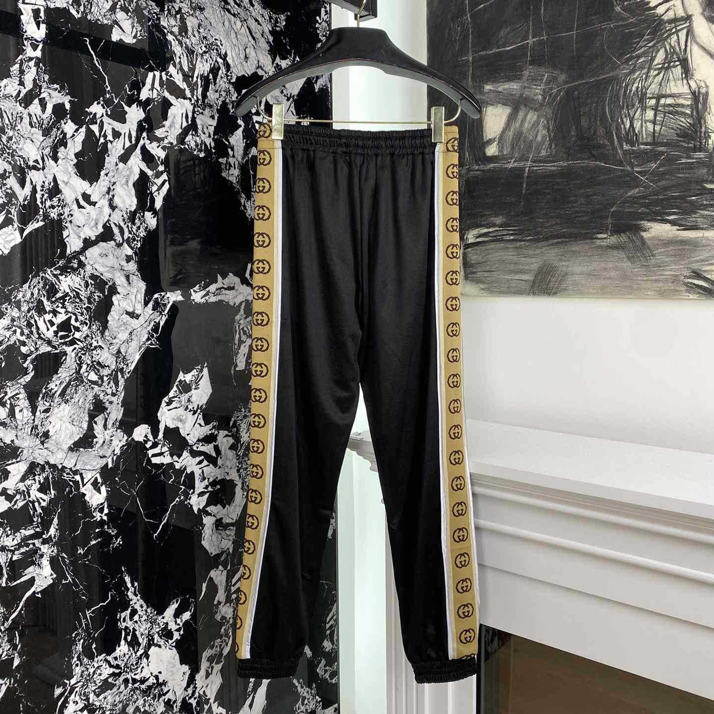Gucci Technical Jersey Trackpants - FashionPlug