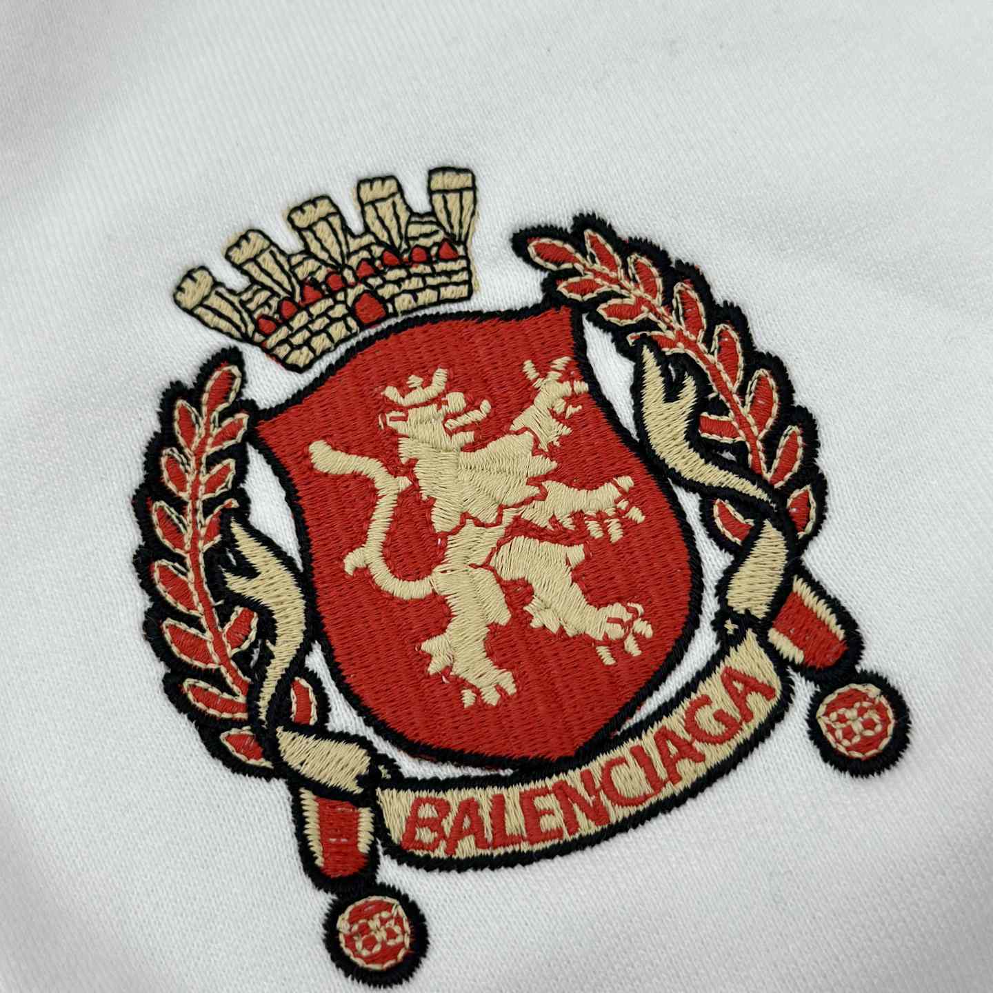 Balenciaga Soccer Zip-up Hoodie - FashionPlug