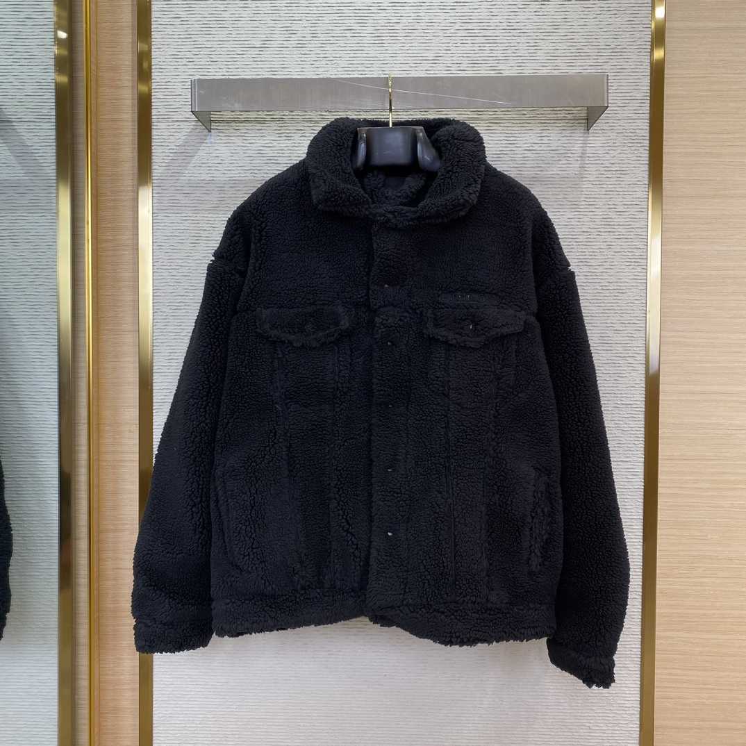 Balenciaga Teddy Jacket - FashionPlug