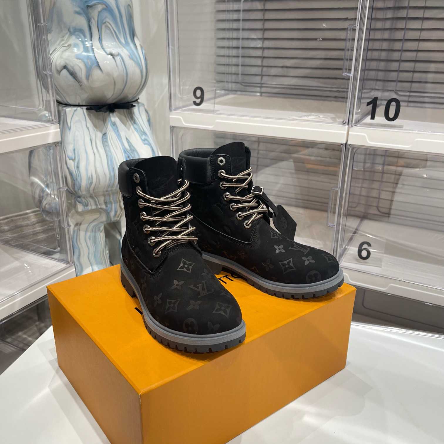 Louis Vuitton x Timberland Ankle Boot - FashionPlug