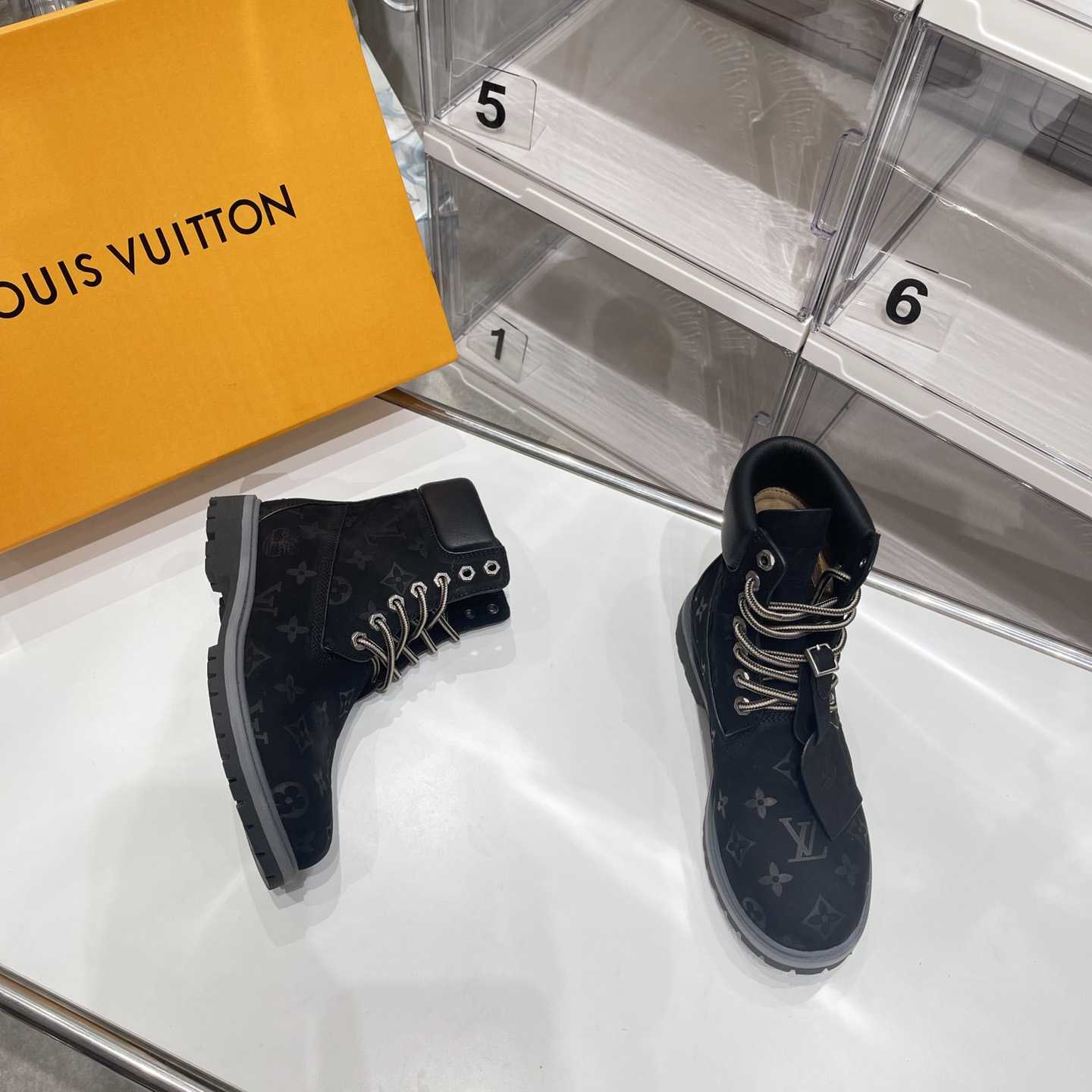 Louis Vuitton x Timberland Ankle Boot - FashionPlug