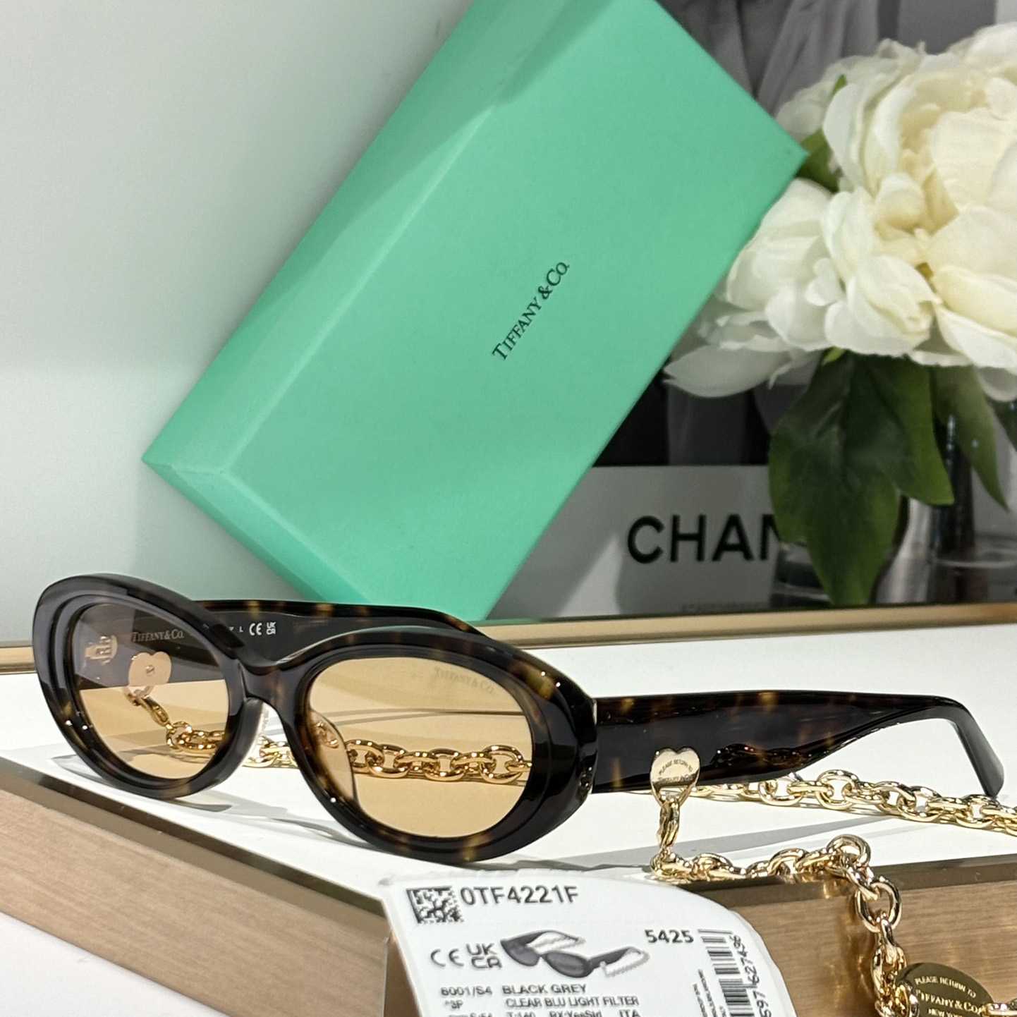 Tiffany & Co. OTF4221F Sunglasses  - FashionPlug