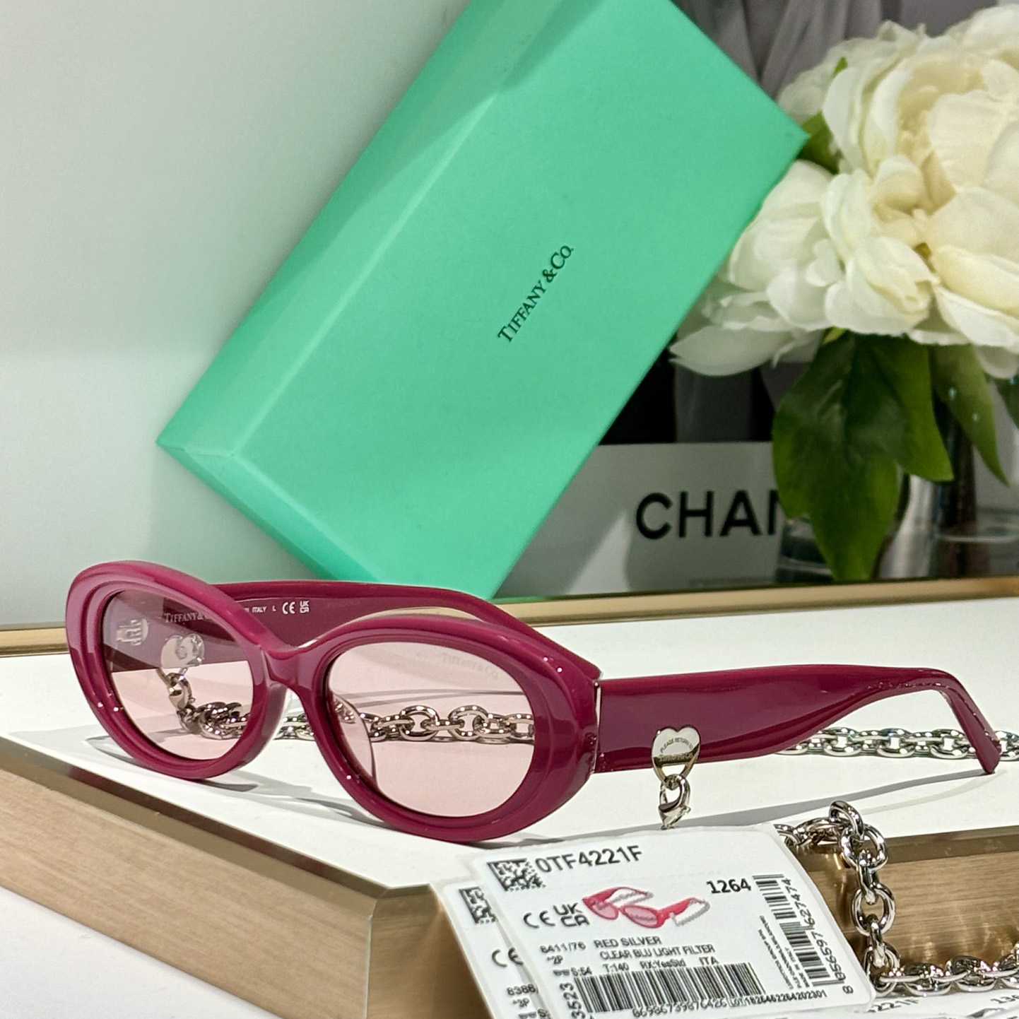 Tiffany & Co. OTF4221F Sunglasses  - FashionPlug