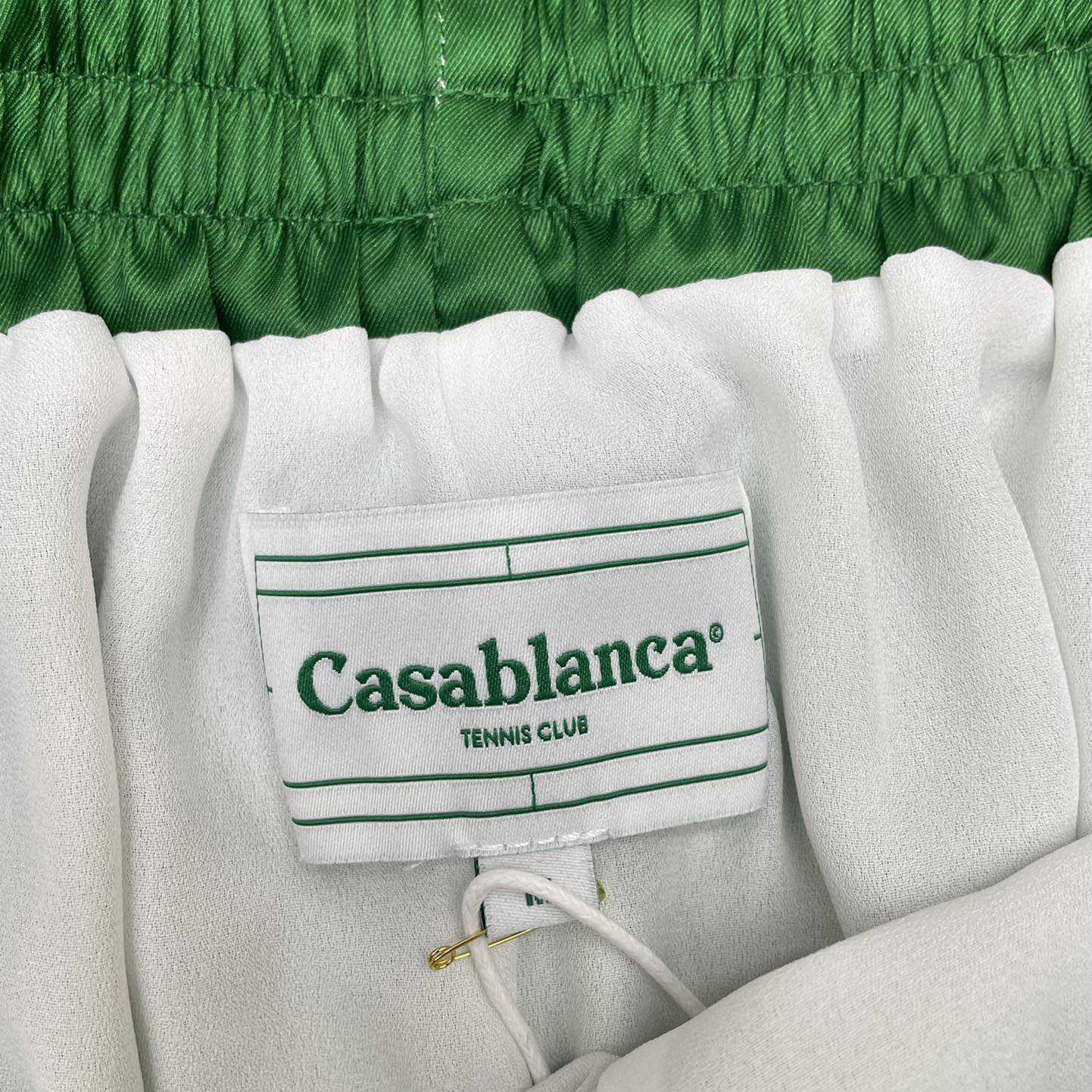 Casablanca Joyaux D'Afrique Satin Shorts   CA3509 - FashionPlug
