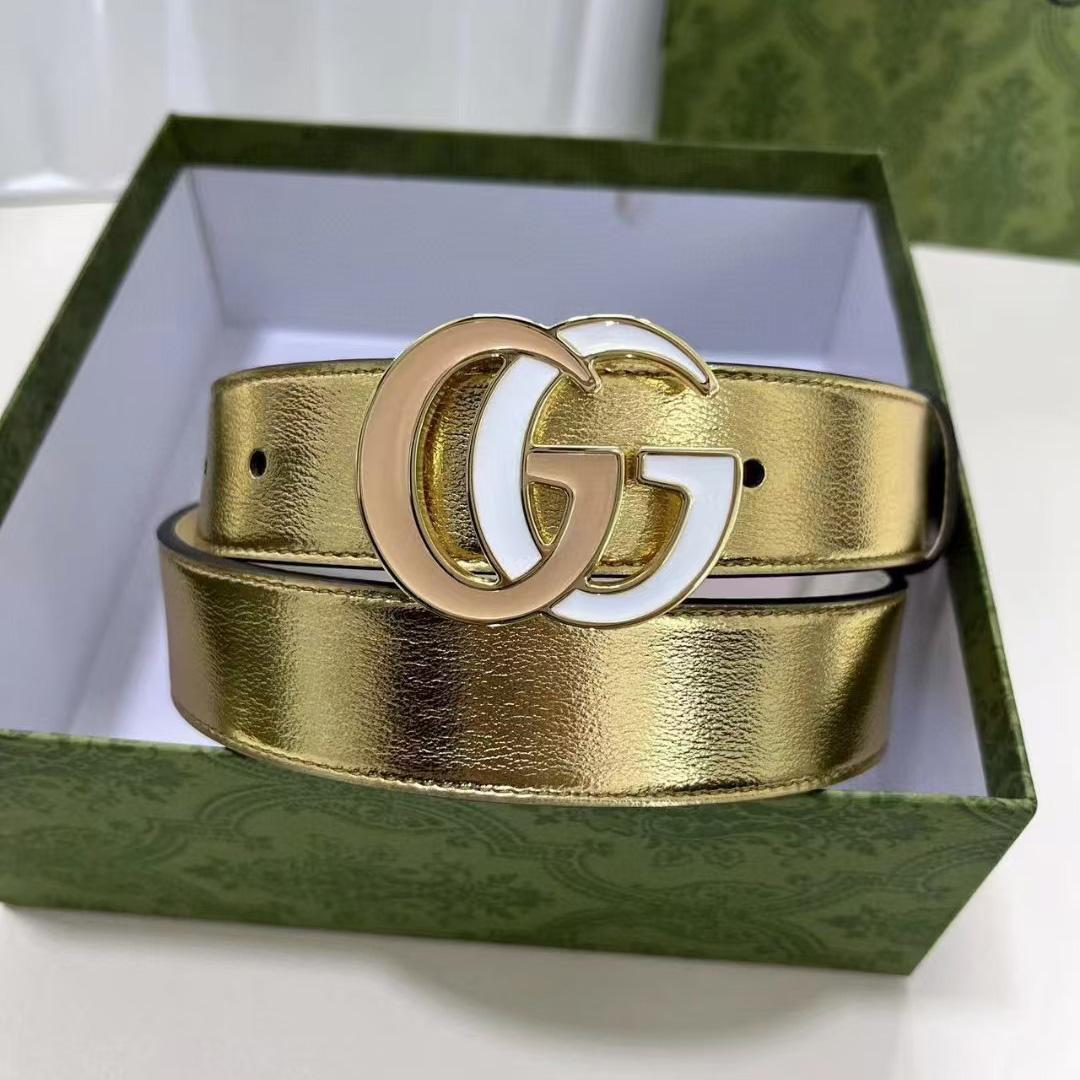 Gucci Leather Belt  - FashionPlug