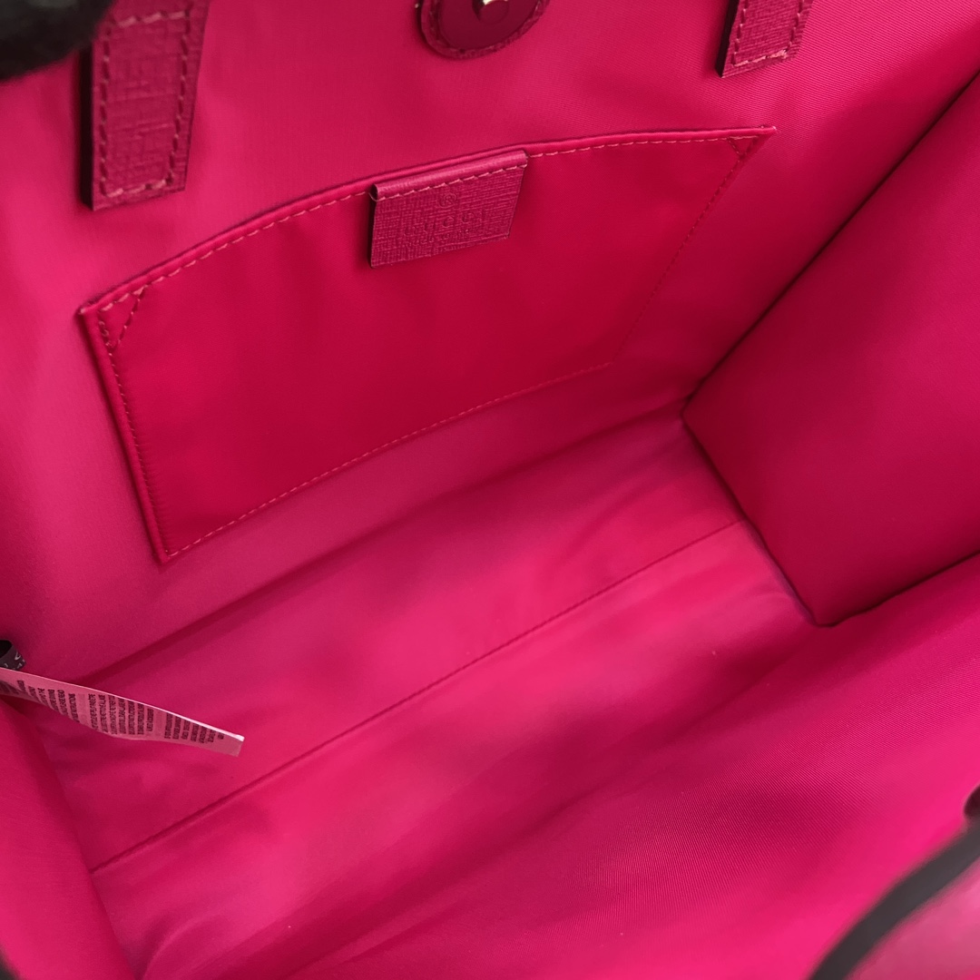 Gucci Children's Flower print Tote Bag - FashionPlug