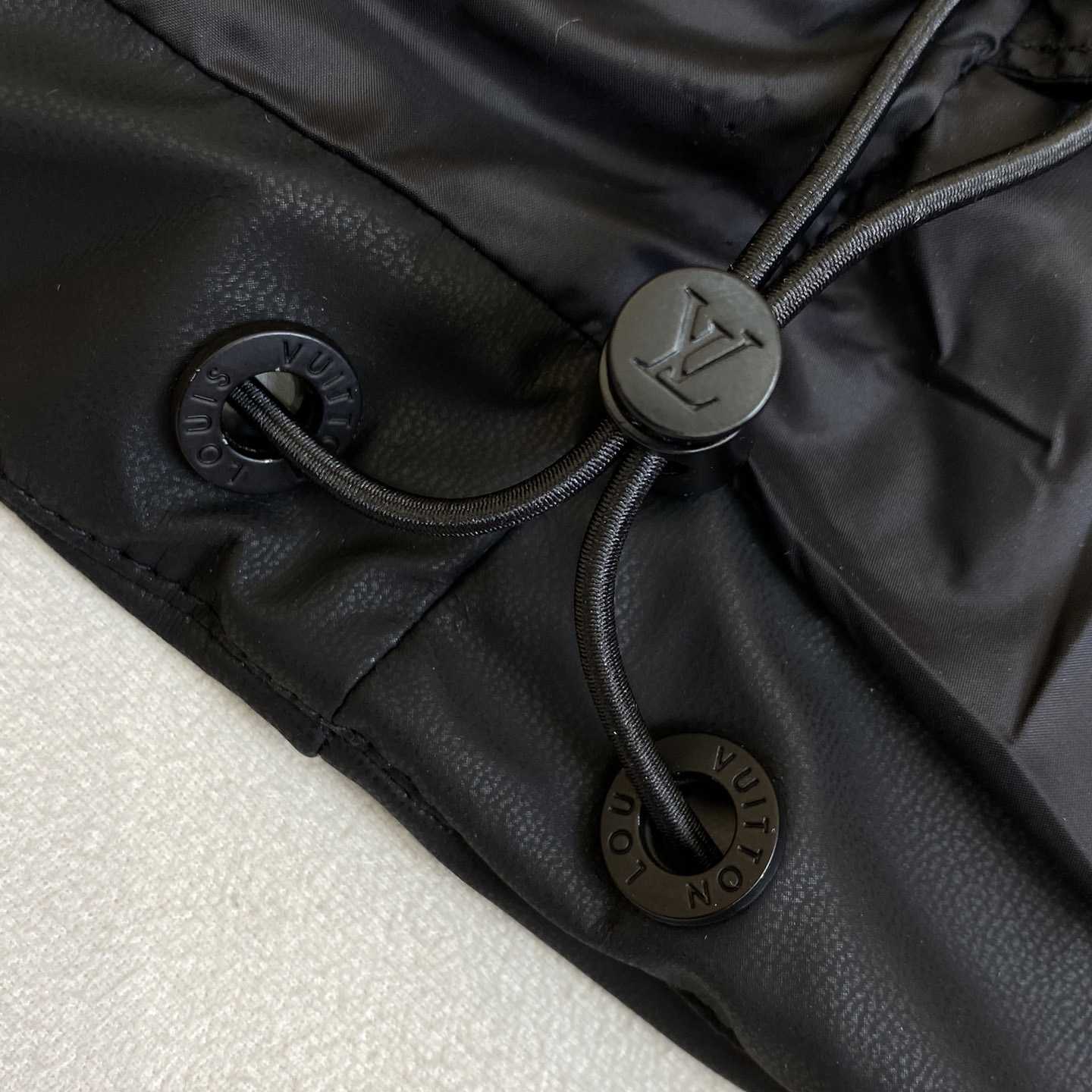 Louis Vuitton Monogram Leather Hooded Down Jacket             1AATKN              - FashionPlug