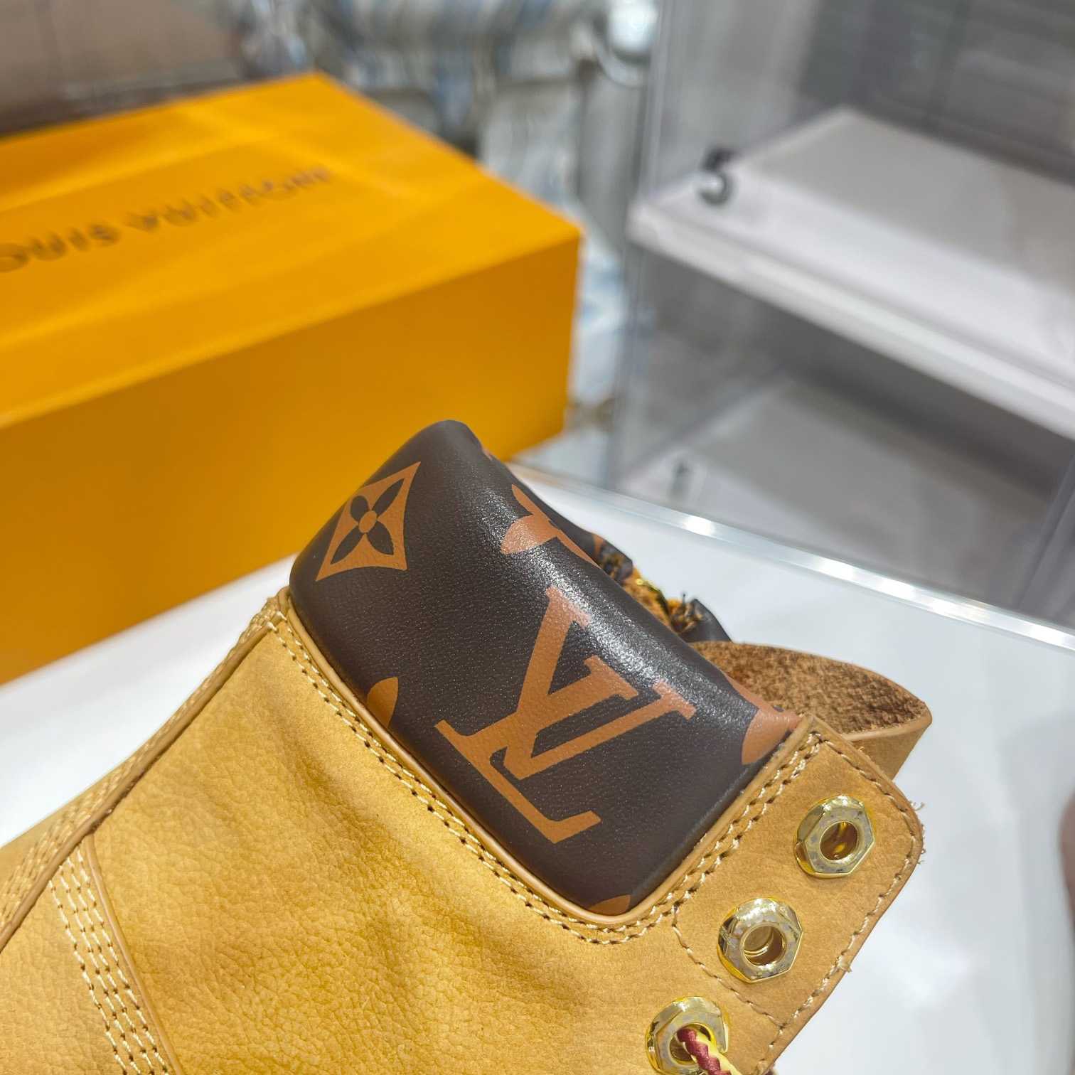 Louis Vuitton x 6 Inch Ankle Boot 'Wheat' - FashionPlug