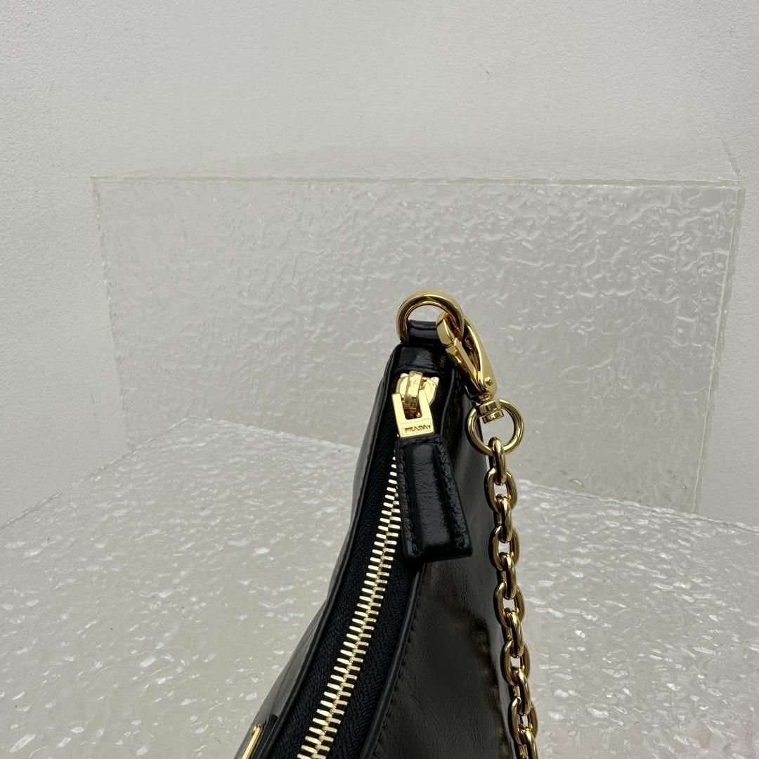 Prada Re-Edition 2005 Naplak Patent Leather Bag - FashionPlug