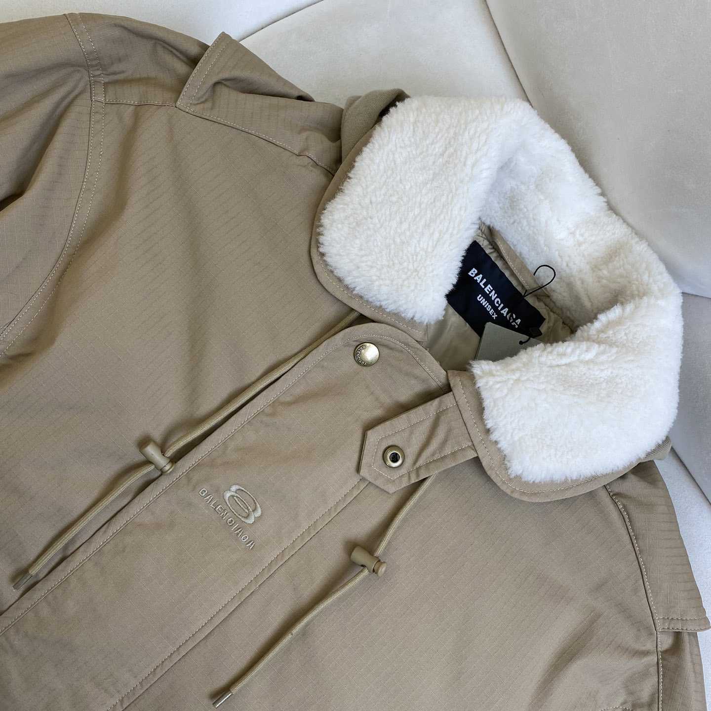 Balenciaga Hooded Bomber Jacket - FashionPlug