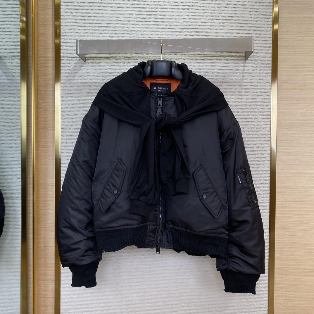 Balenciaga Incognito Bomber Jacket - FashionPlug