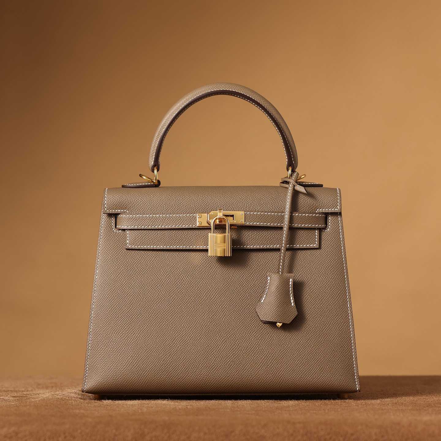 Hermes Kelly 20 Handbag (25*17*7cm) - FashionPlug