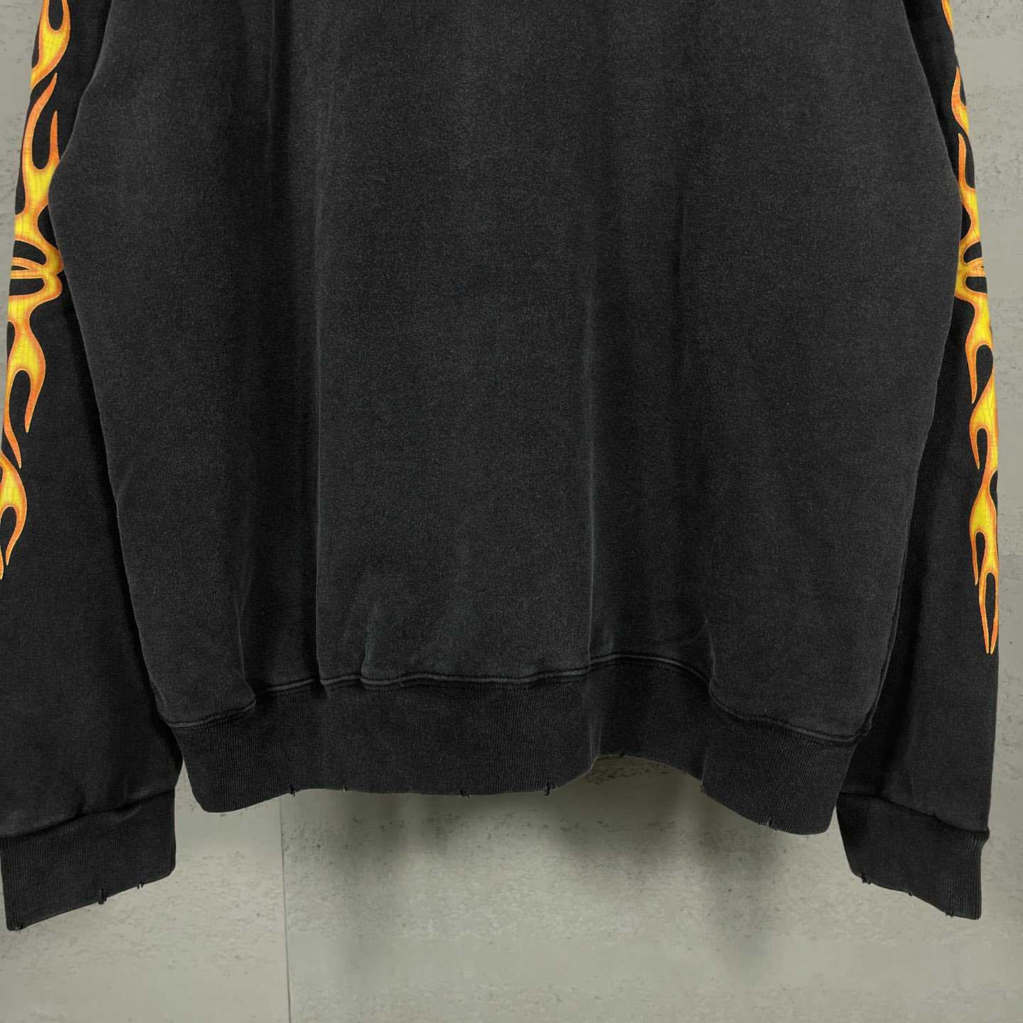 Balenciaga Oversized Flame Hoody - FashionPlug