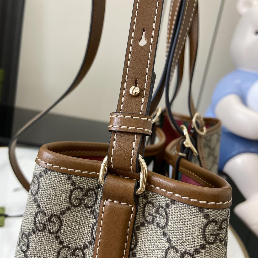 Gucci GG Emblem Small Tote Bag - FashionPlug