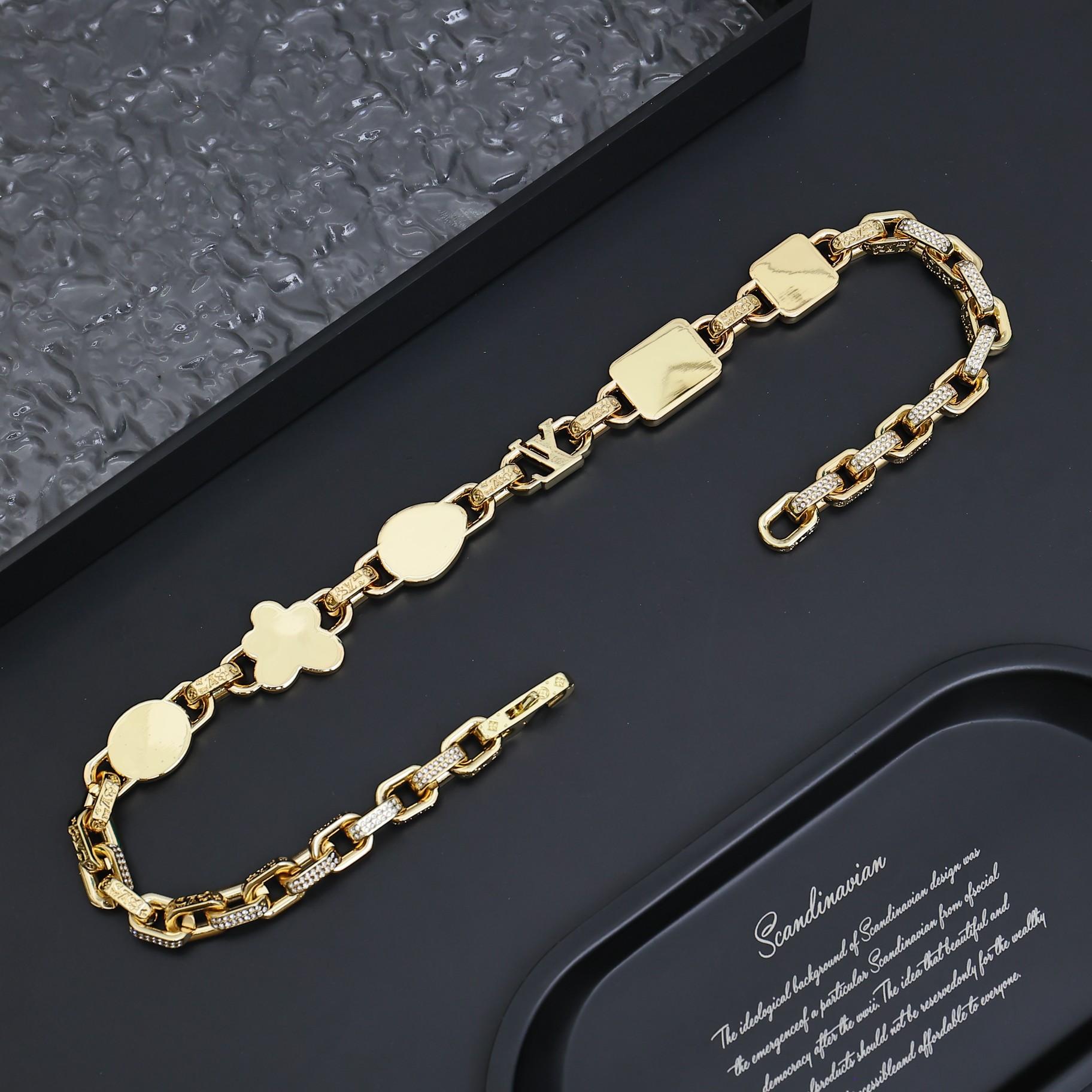 Louis Vuitton Paradise Stone Necklace  M01875 - FashionPlug