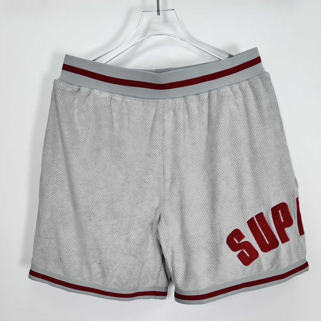 Supreme Ultra Suede Mesh Shorts - FashionPlug