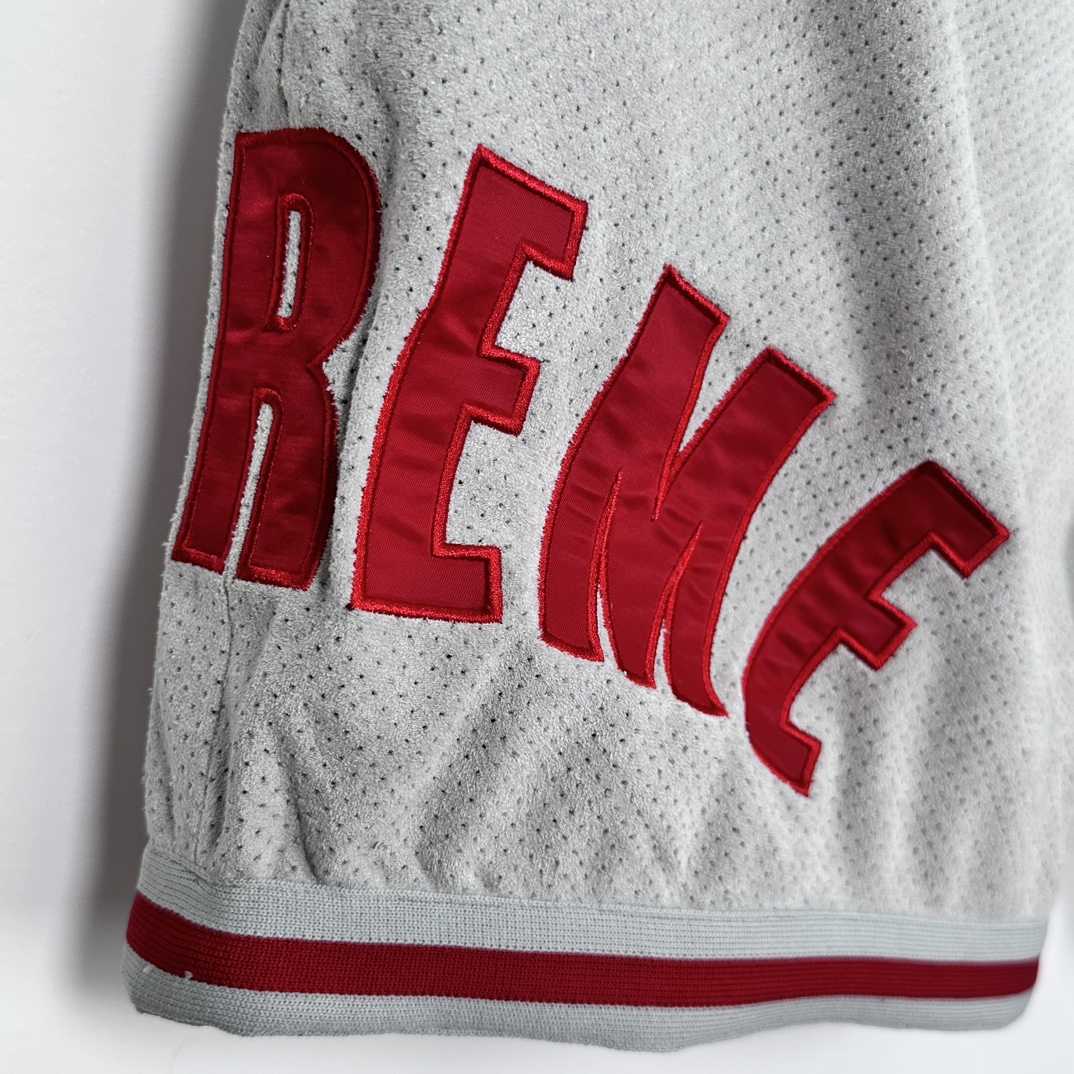 Supreme Ultra Suede Mesh Shorts - FashionPlug