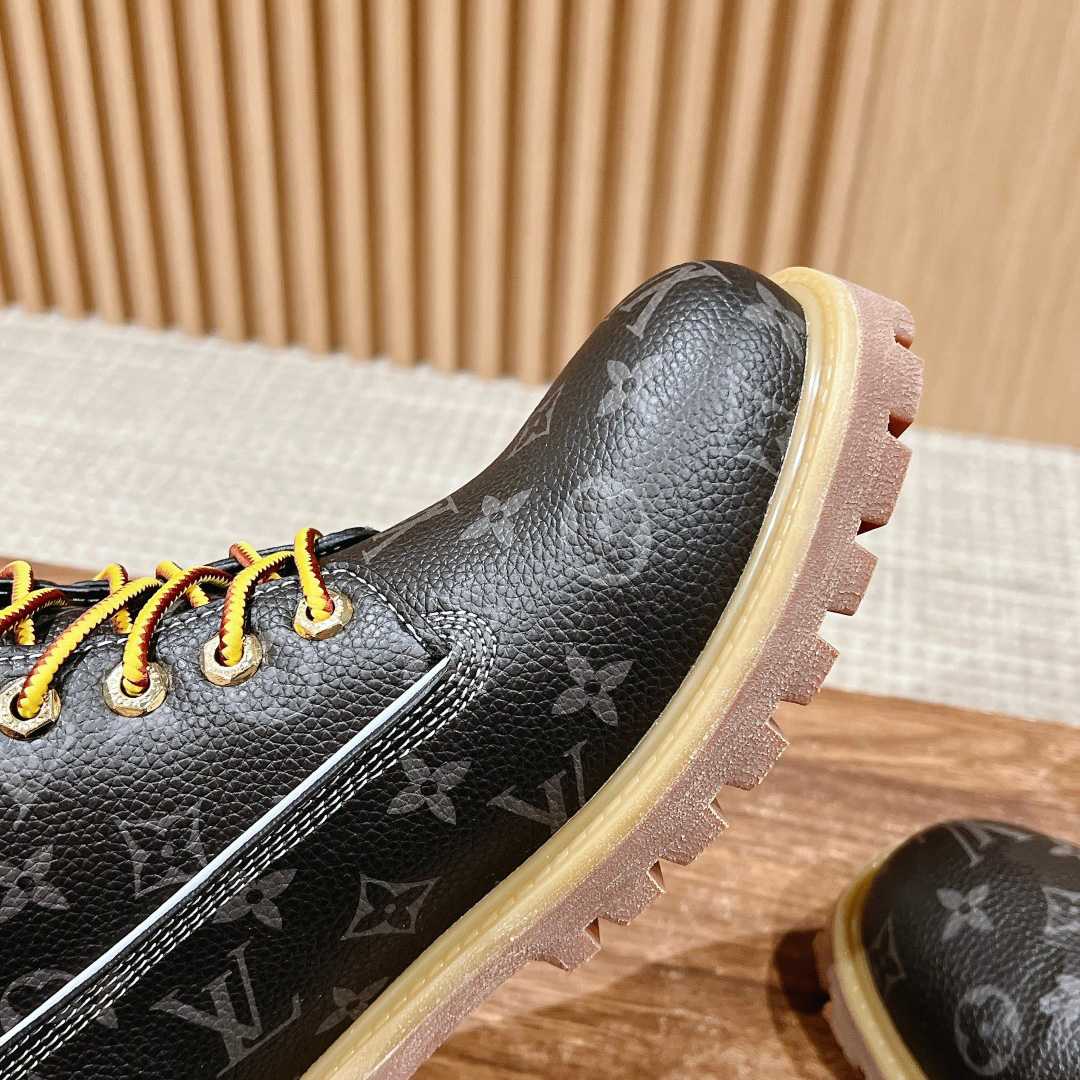 Louis Vuitton x Timberland Ankle Boot - FashionPlug