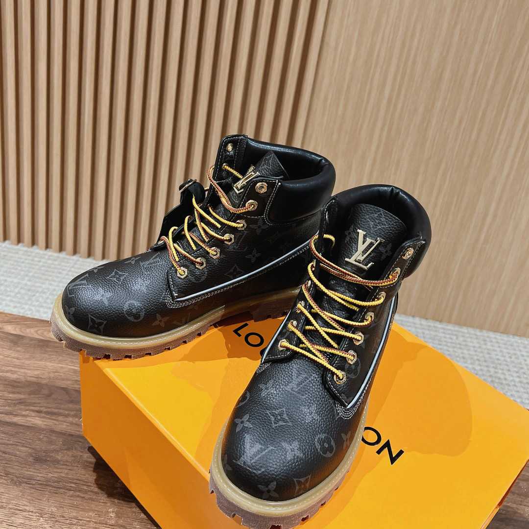 Louis Vuitton x Timberland Ankle Boot - FashionPlug