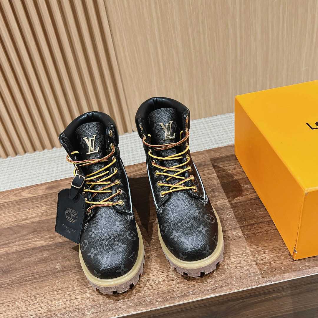 Louis Vuitton x Timberland Ankle Boot - FashionPlug