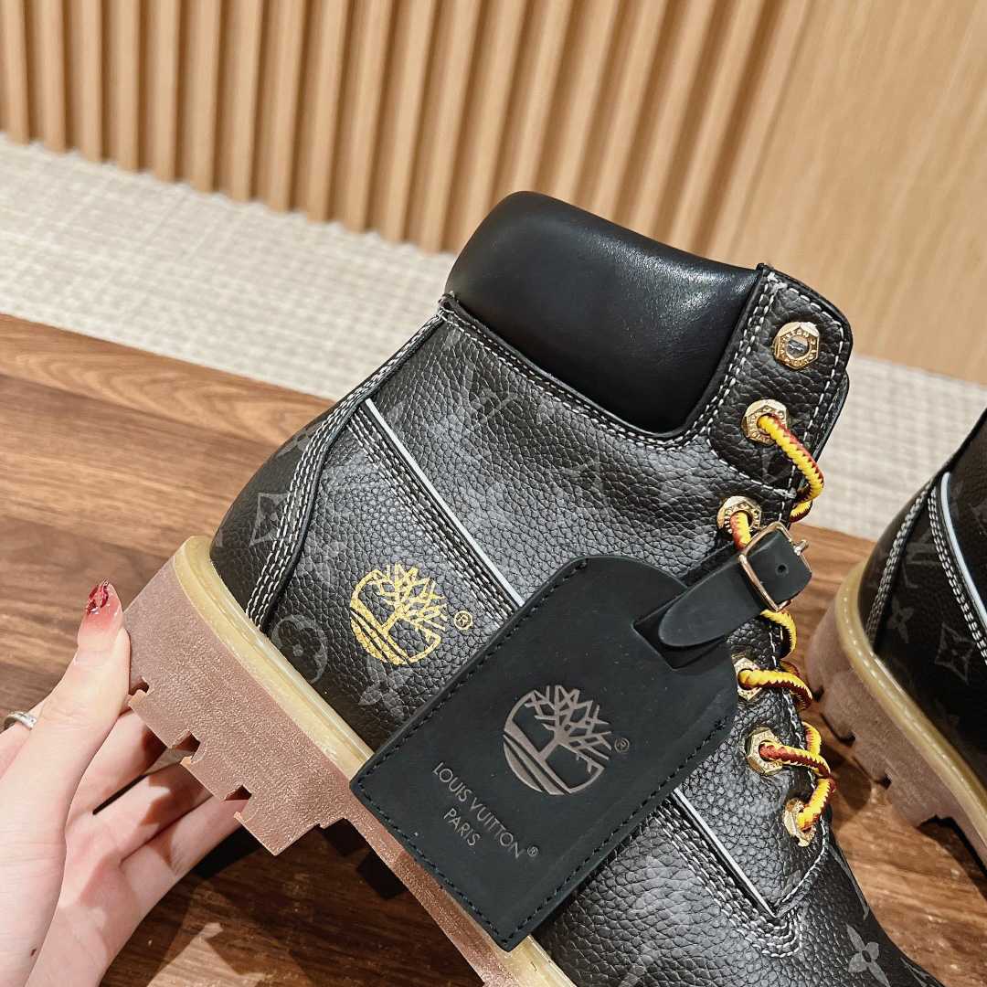 Louis Vuitton x Timberland Ankle Boot - FashionPlug