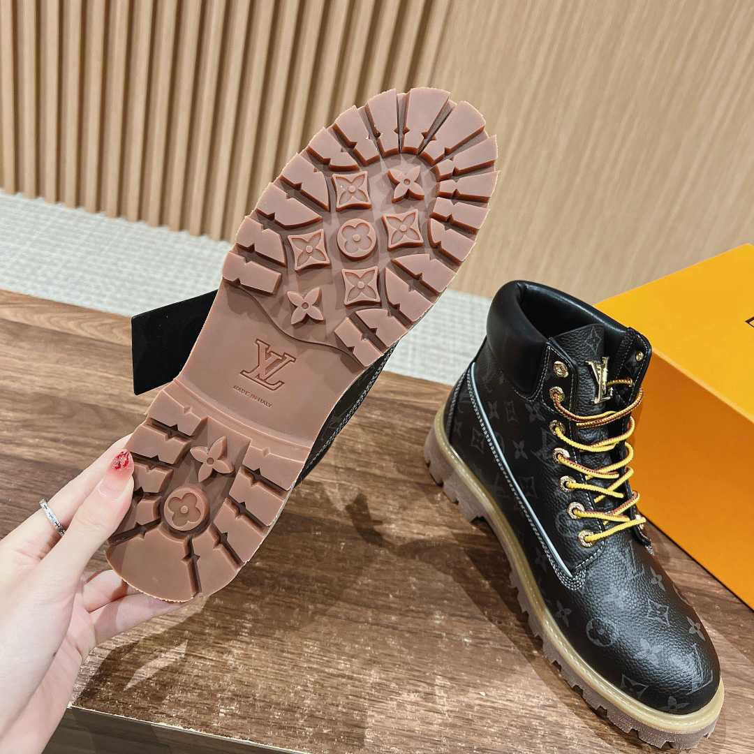 Louis Vuitton x Timberland Ankle Boot - FashionPlug