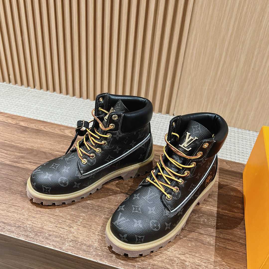 Louis Vuitton x Timberland Ankle Boot - FashionPlug