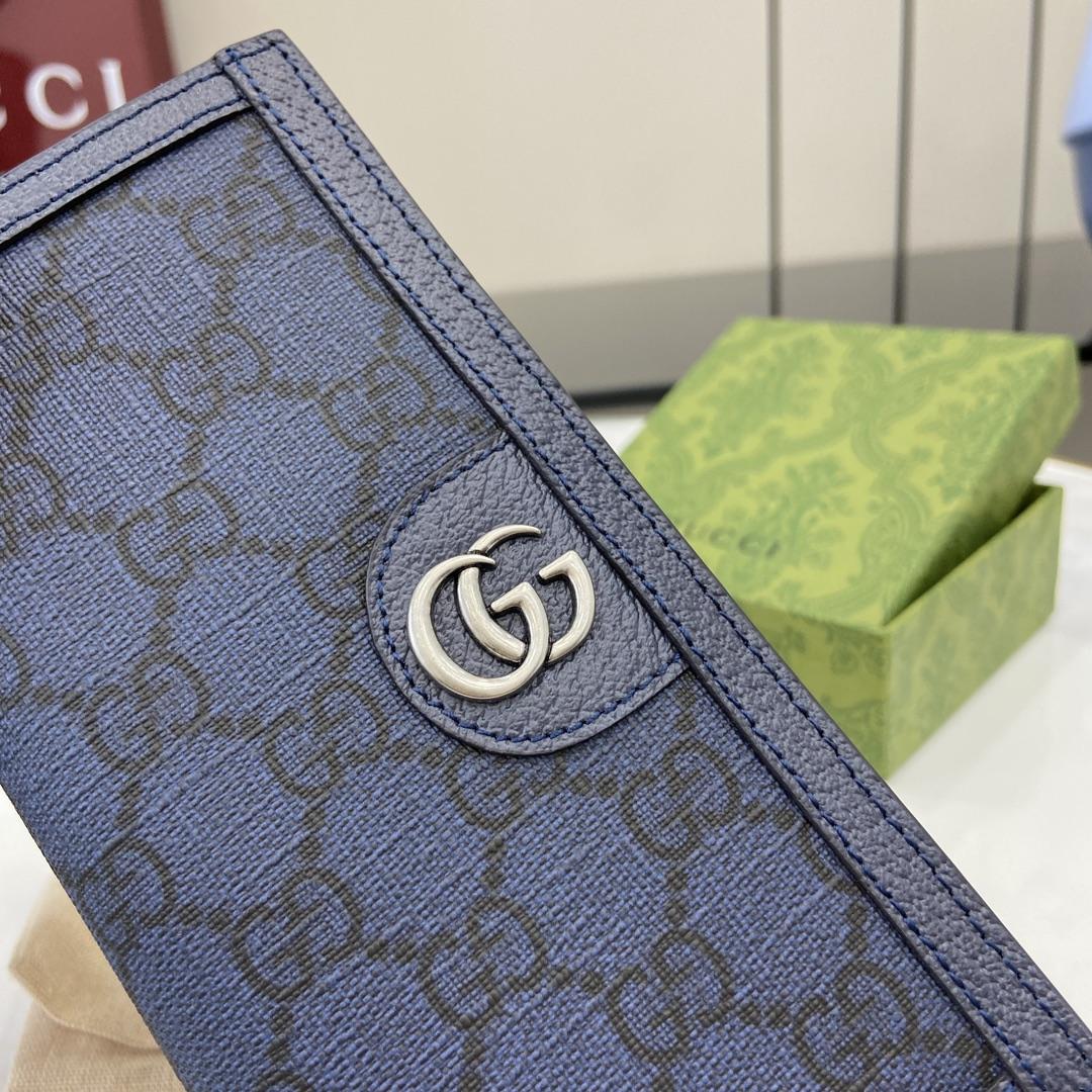 Gucci Ophidia Long Wallet  - FashionPlug