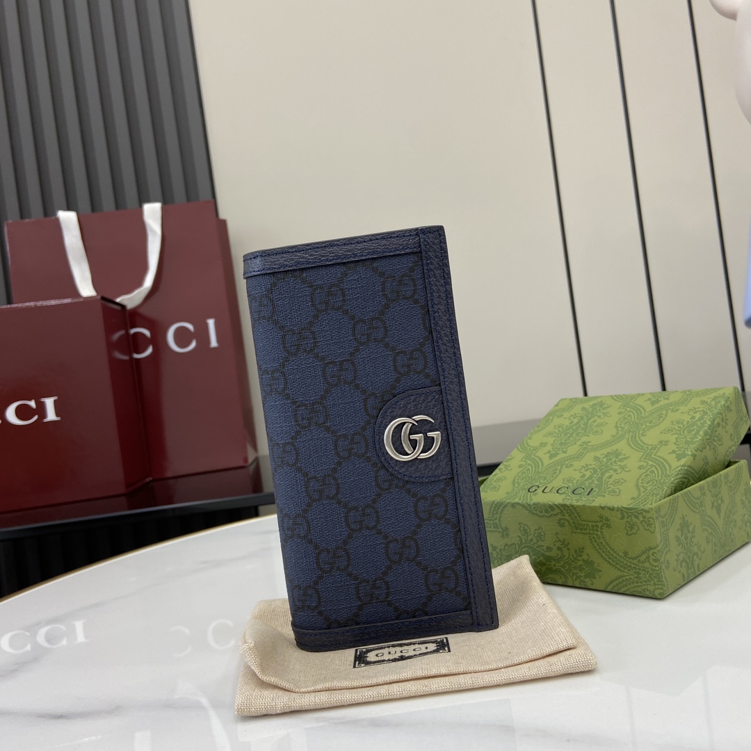 Gucci Ophidia Long Wallet  - FashionPlug
