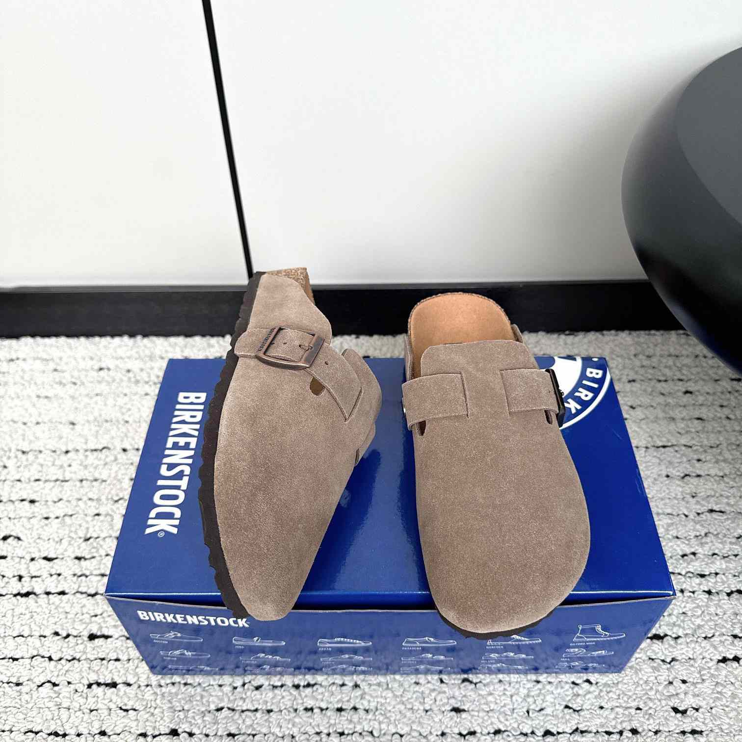Birkenstock Boston Soft Footbed Suede Leather - FashionPlug