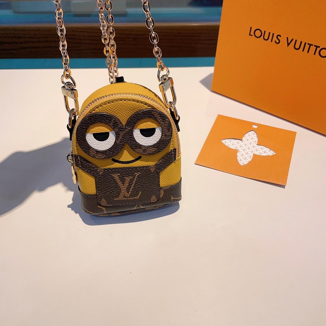 Louis Vuitton Key Holder and Bag Charm  - FashionPlug