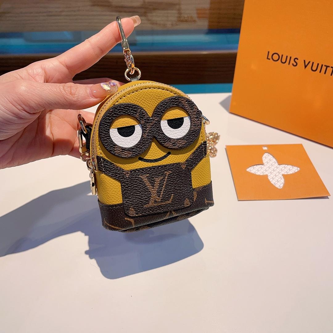 Louis Vuitton Key Holder and Bag Charm  - FashionPlug