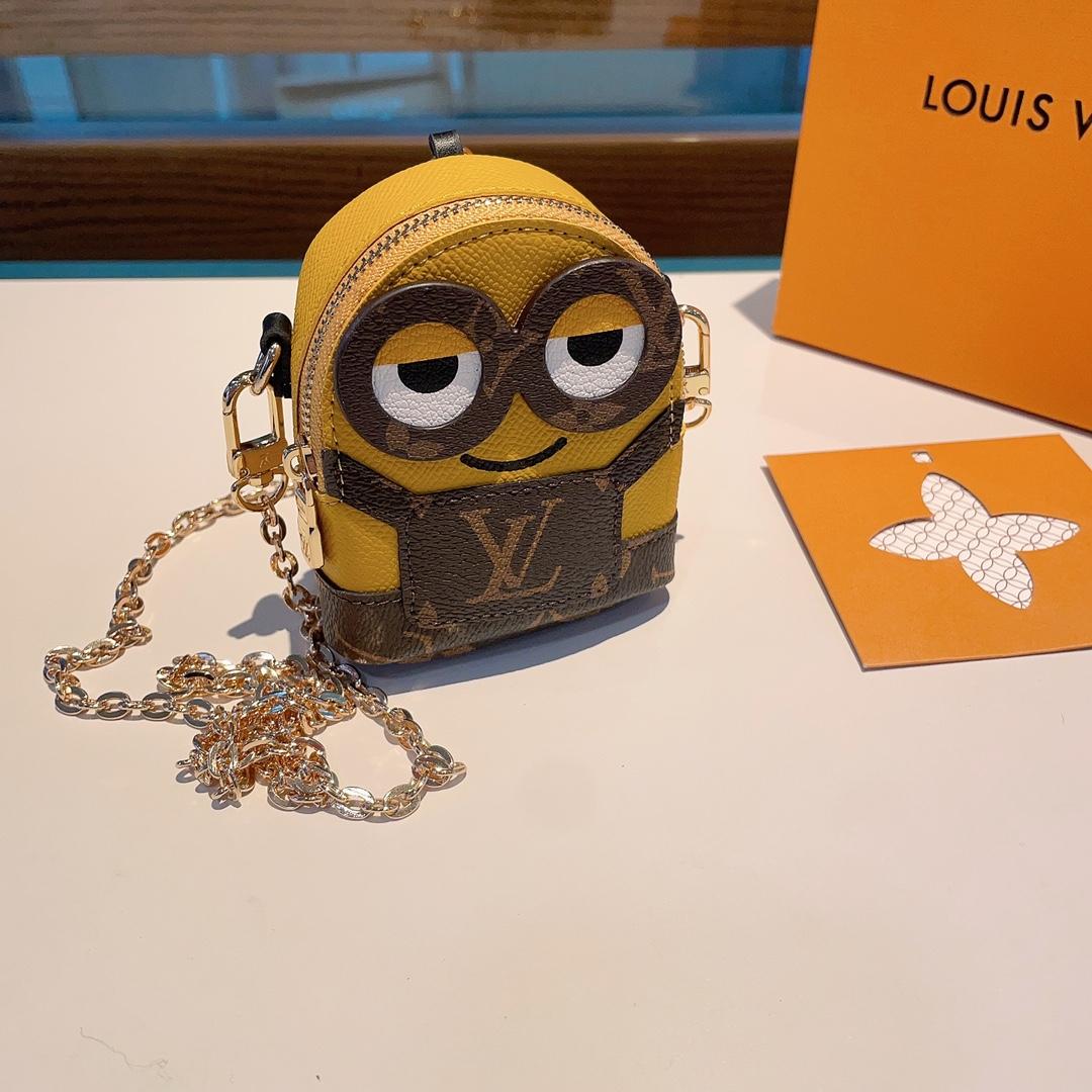Louis Vuitton Key Holder and Bag Charm  - FashionPlug