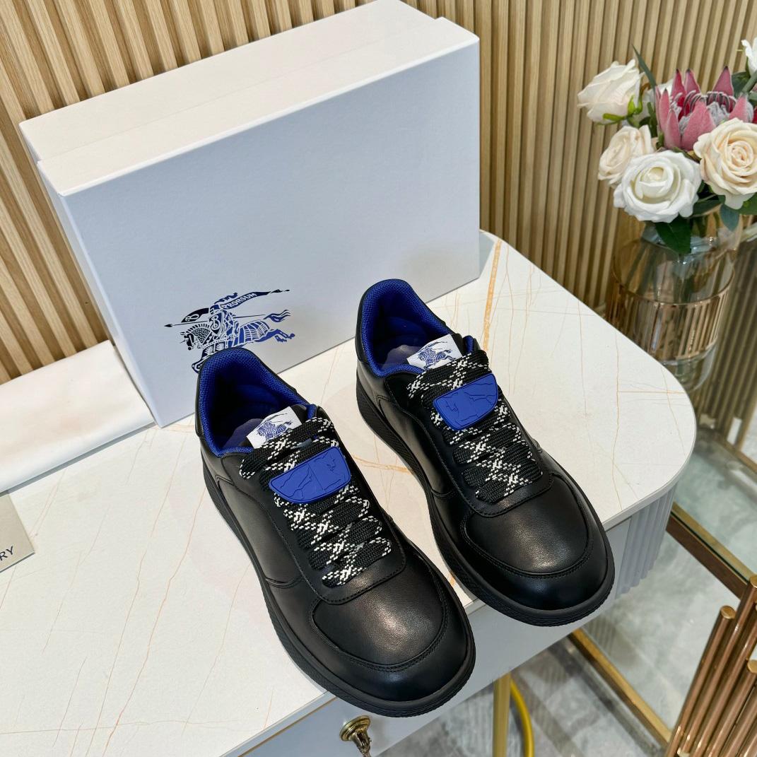 Burberry Leather Terrace Sneakers - FashionPlug