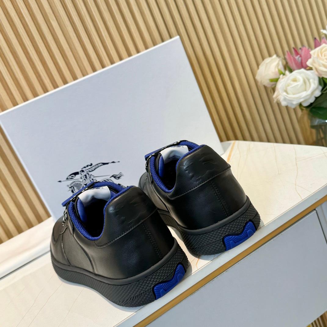Burberry Leather Terrace Sneakers - FashionPlug