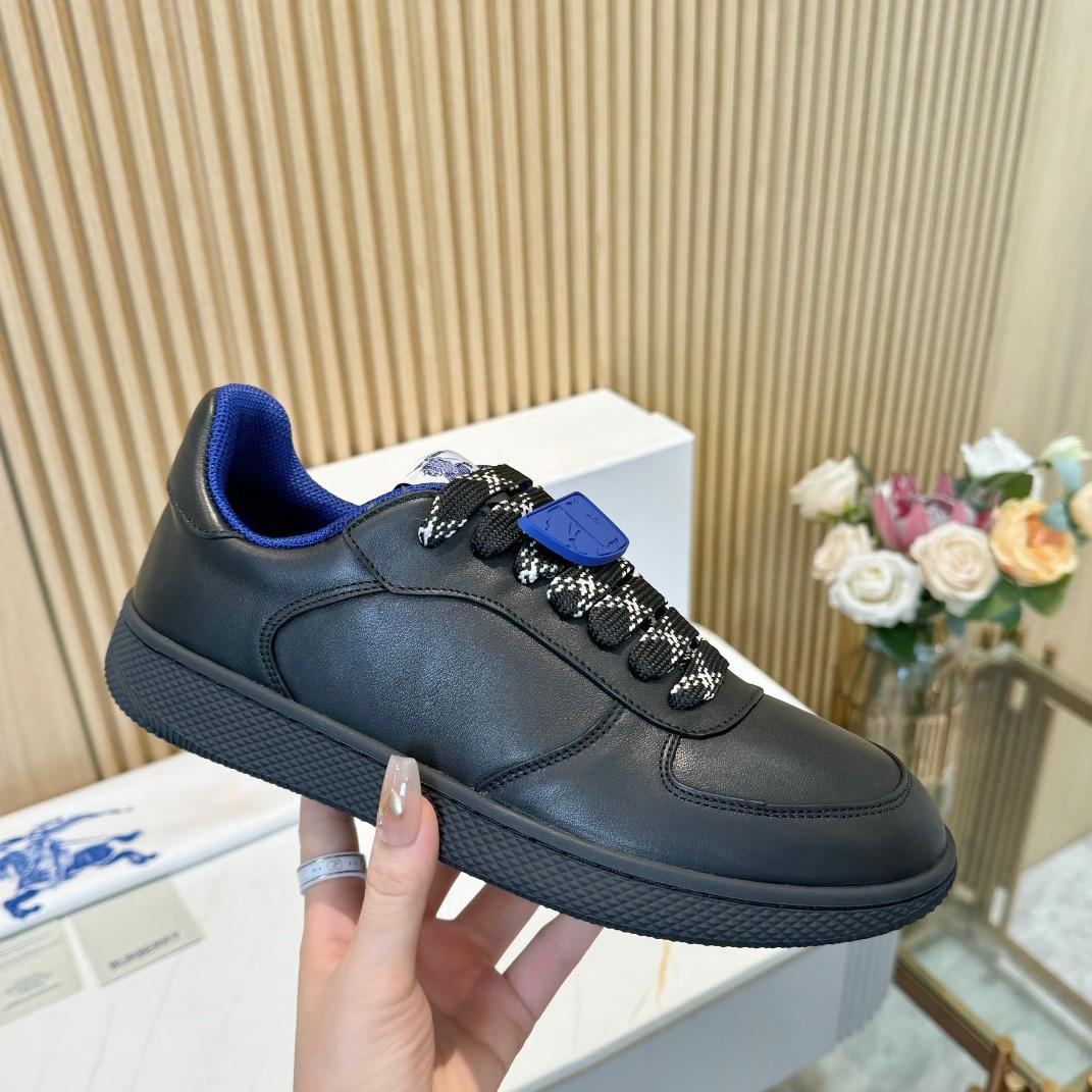 Burberry Leather Terrace Sneakers - FashionPlug