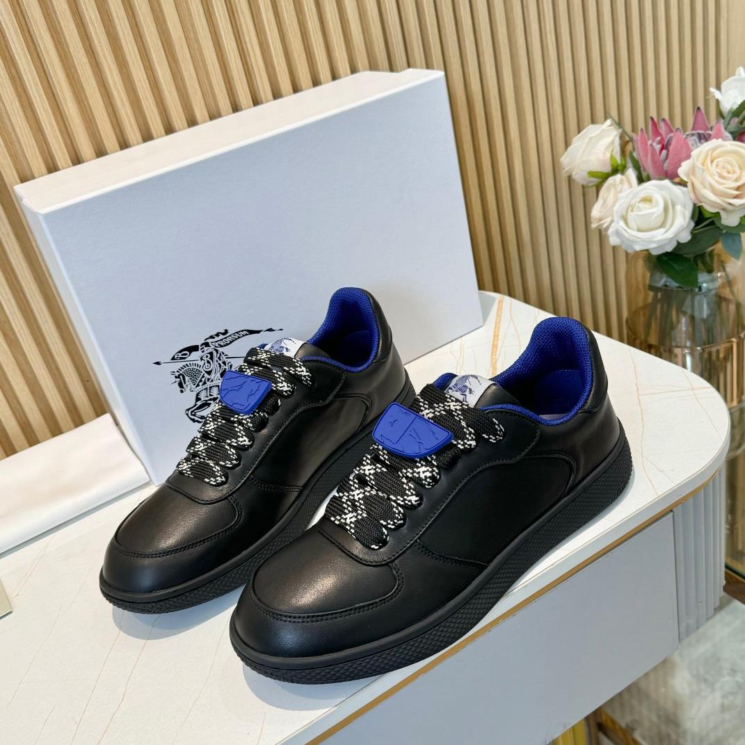 Burberry Leather Terrace Sneakers - FashionPlug