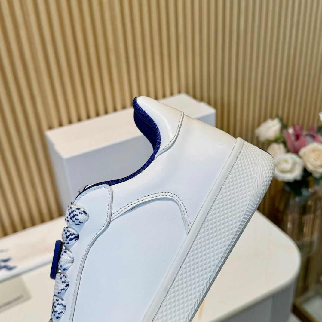 Burberry Leather Terrace Sneakers - FashionPlug