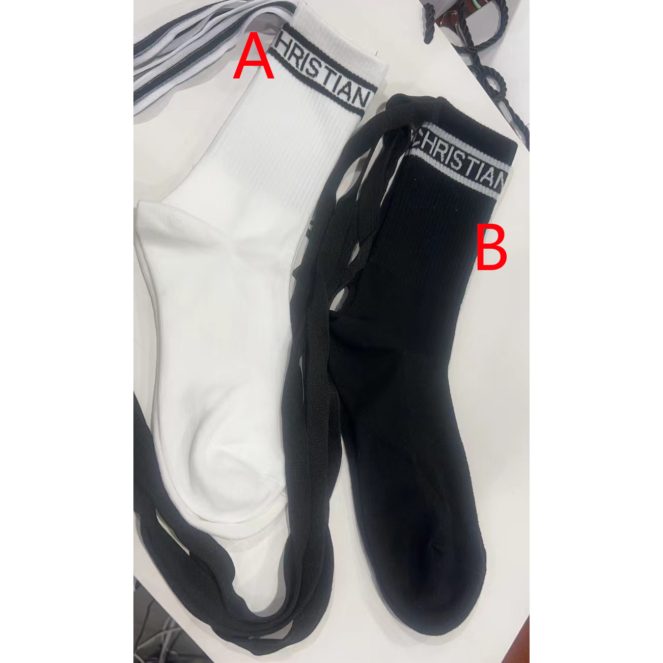 Dior Socks  - FashionPlug