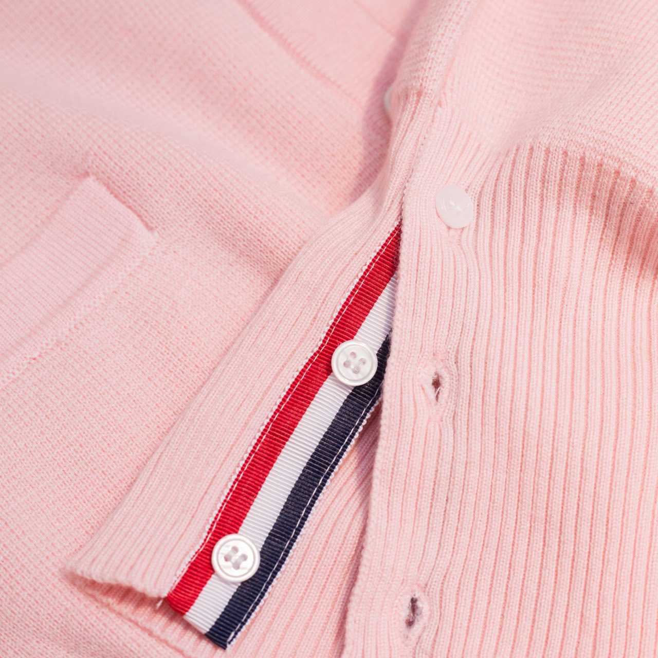 Thom Browne 4-Bar Oversize Wool Cardigan - FashionPlug