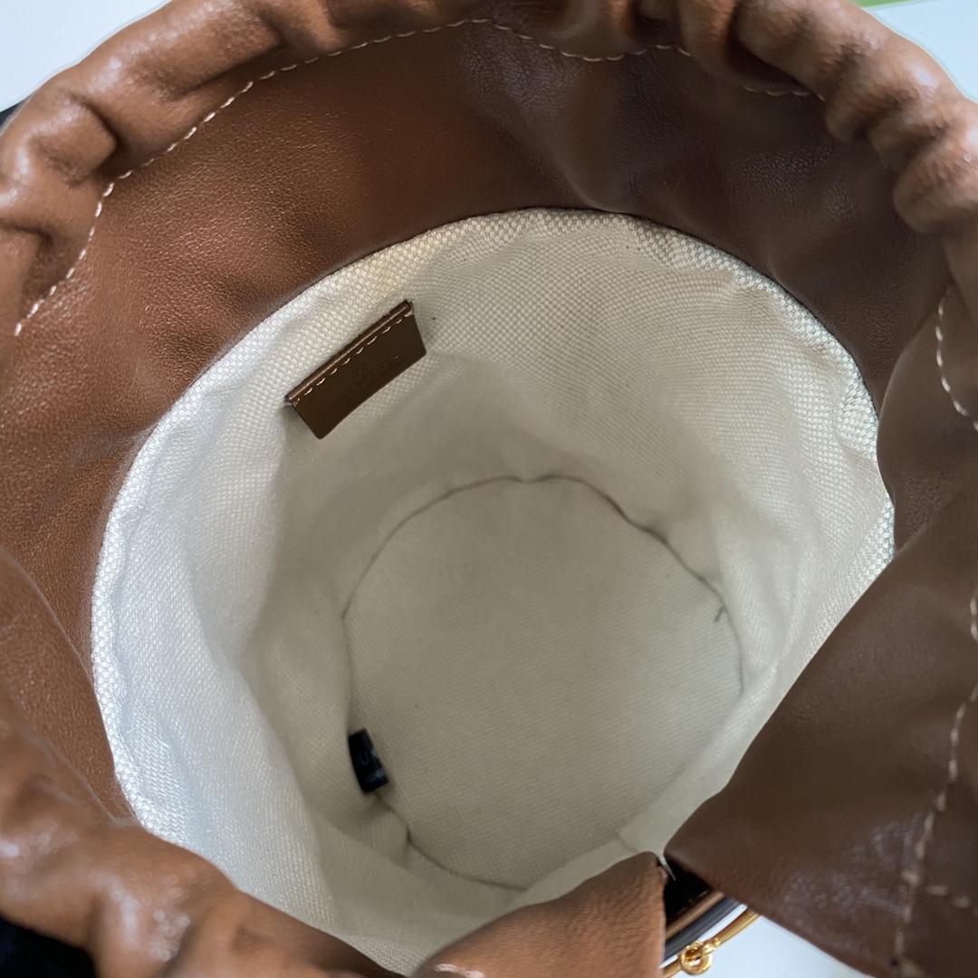 Gucci Horsebit 1955 Small Bucket Bag 'Beige'  (16-14-14cm) - FashionPlug