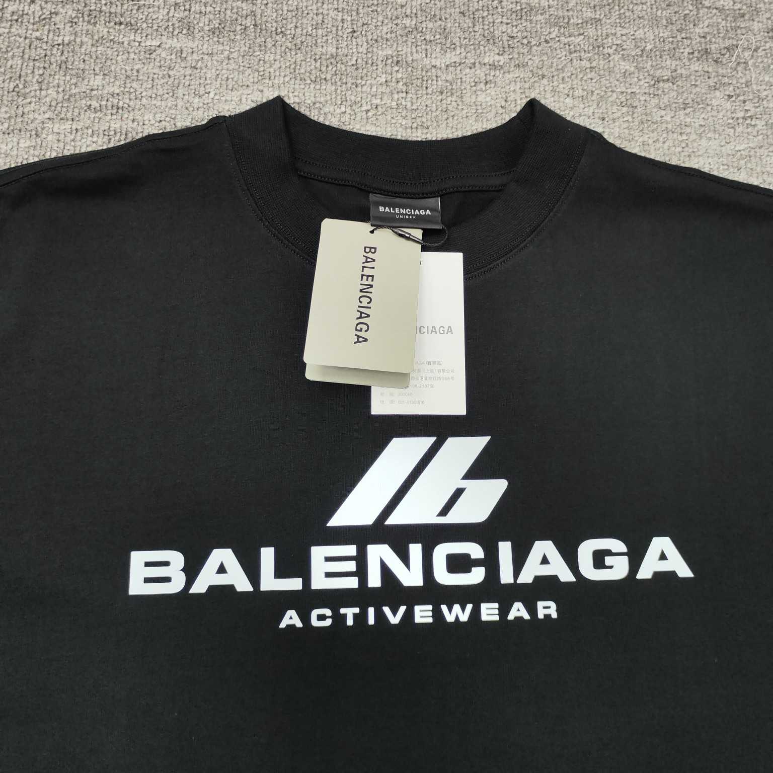 Balenciaga Cotton T-Shirt  - FashionPlug