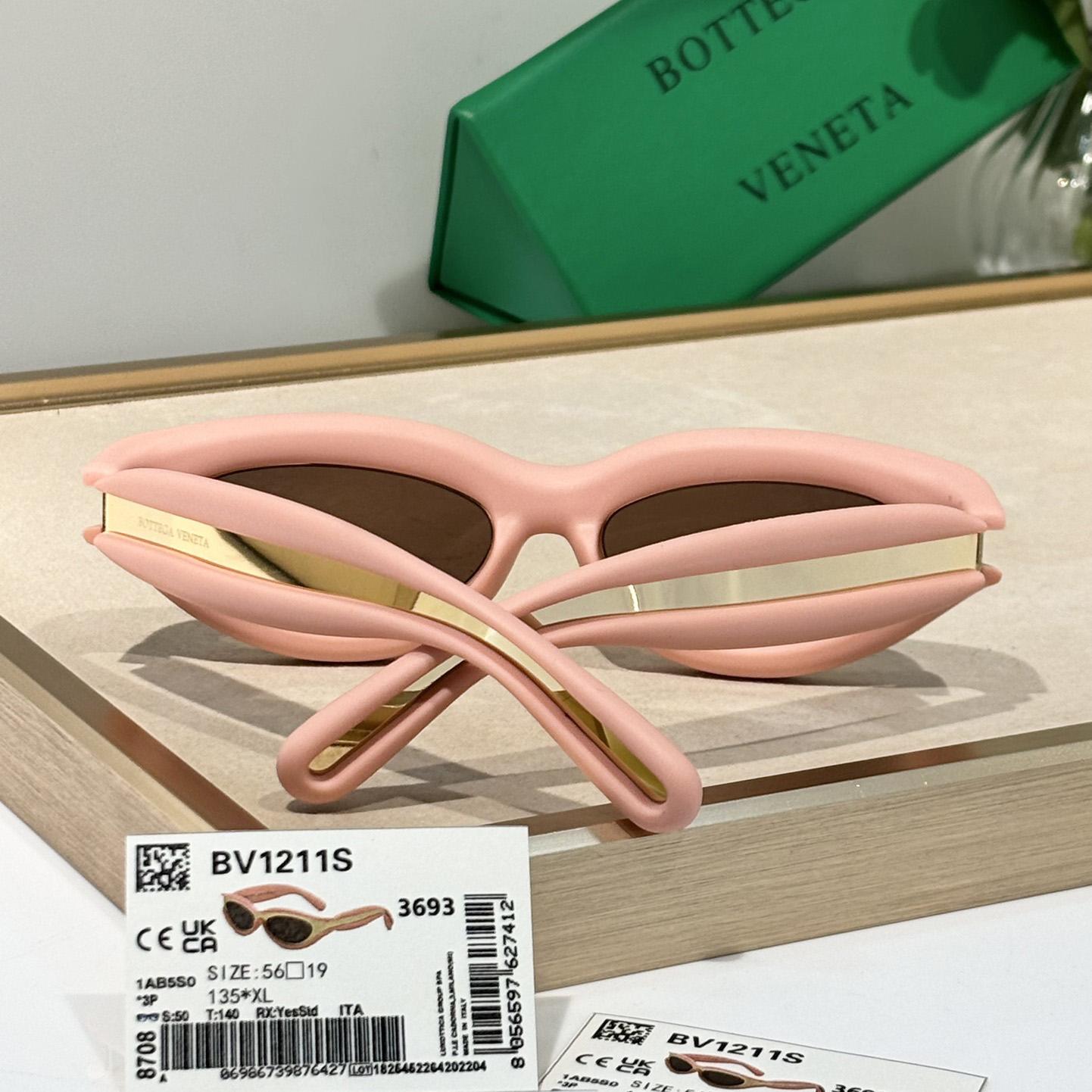 Bottega Veneta BV1211S Sunglasses    - FashionPlug