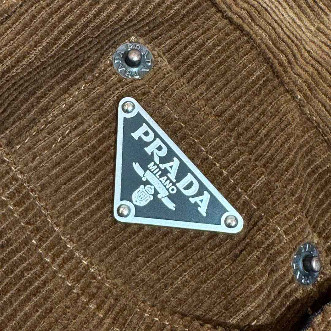 Prada Baggy Corduroy Pants - FashionPlug