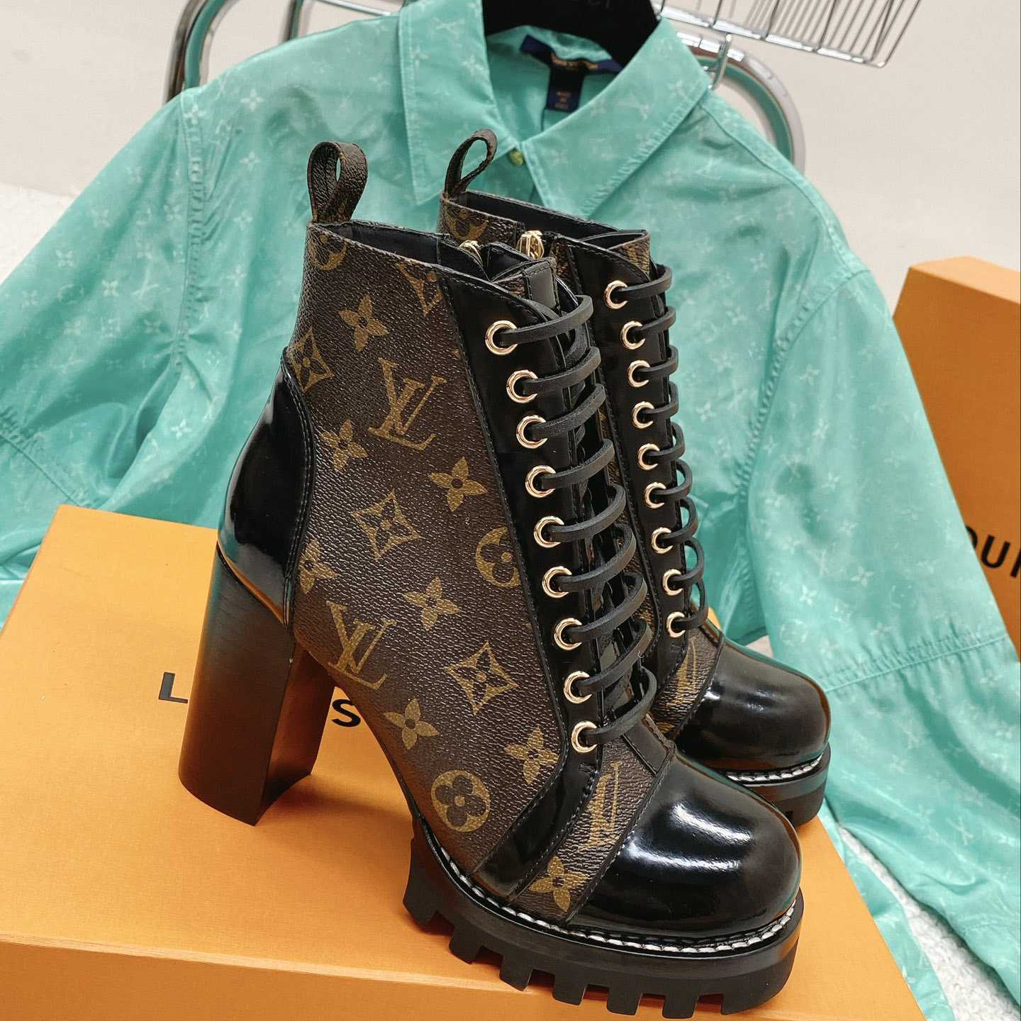 Louis Vuitton Star Trail Ankle Boot   1 A2Y7X - FashionPlug